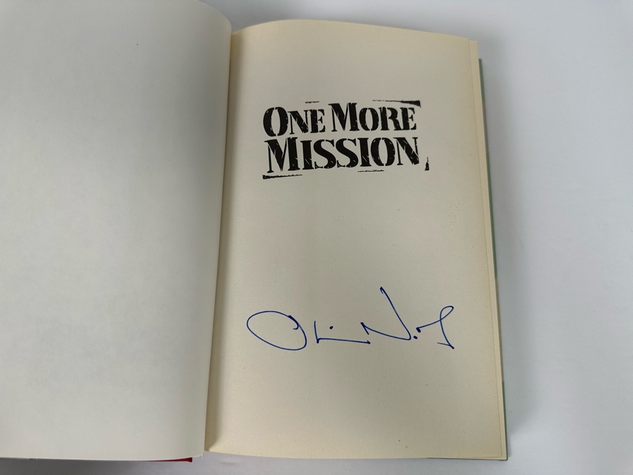 Signed First Edition Hardcover Book One More Mission Oliver North Returns To Vietnam Signed By Oliver L. North [Photo 5]