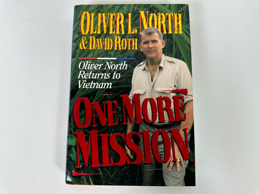 Signed First Edition Hardcover Book One More Mission Oliver North Returns To Vietnam Signed By Oliver L. North [Photo 4]