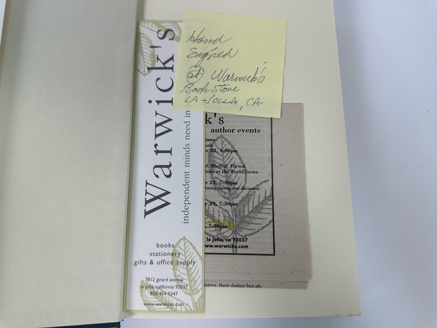 Signed First Edition Hardcover Book The Lincoln Lawyer Signed By Michael Connelly 2005 [Photo 5]