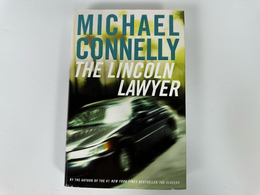 Signed First Edition Hardcover Book The Lincoln Lawyer Signed By Michael Connelly 2005 [Photo 4]