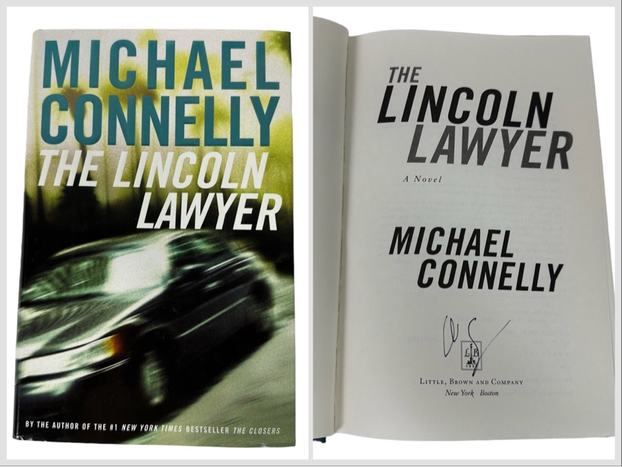 Signed First Edition Hardcover Book The Lincoln Lawyer Signed By Michael Connelly 2005 [Photo 1]