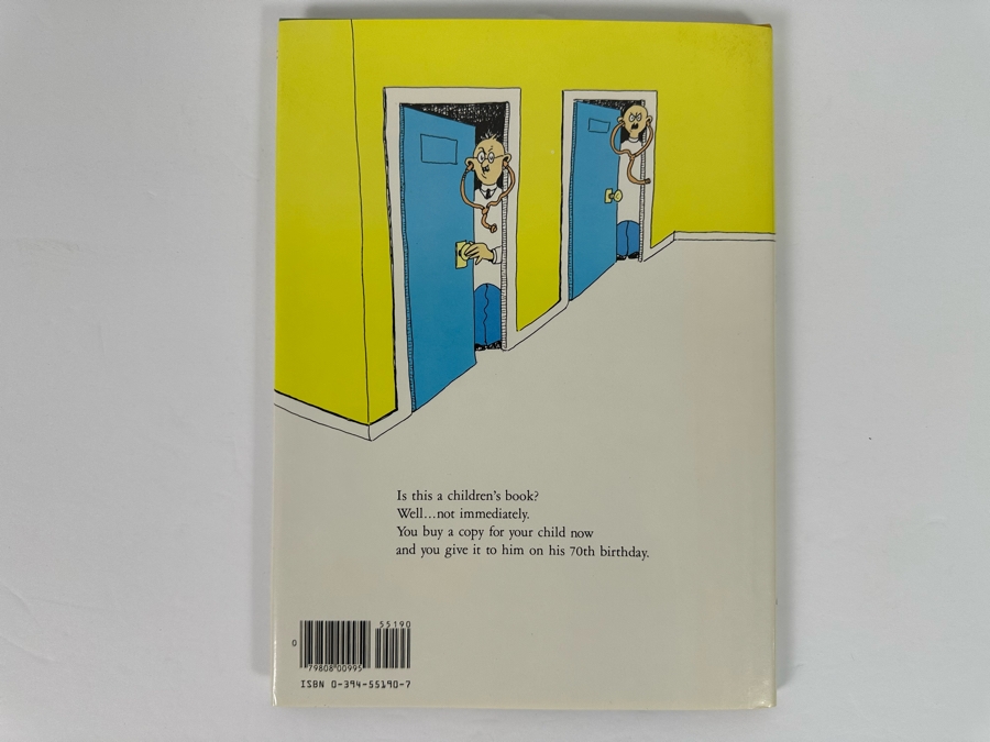 First Edition Hardcover Book You're Only Old Once! By Dr. Seuss A Book For Obsolete Children 1986 [Photo 8]