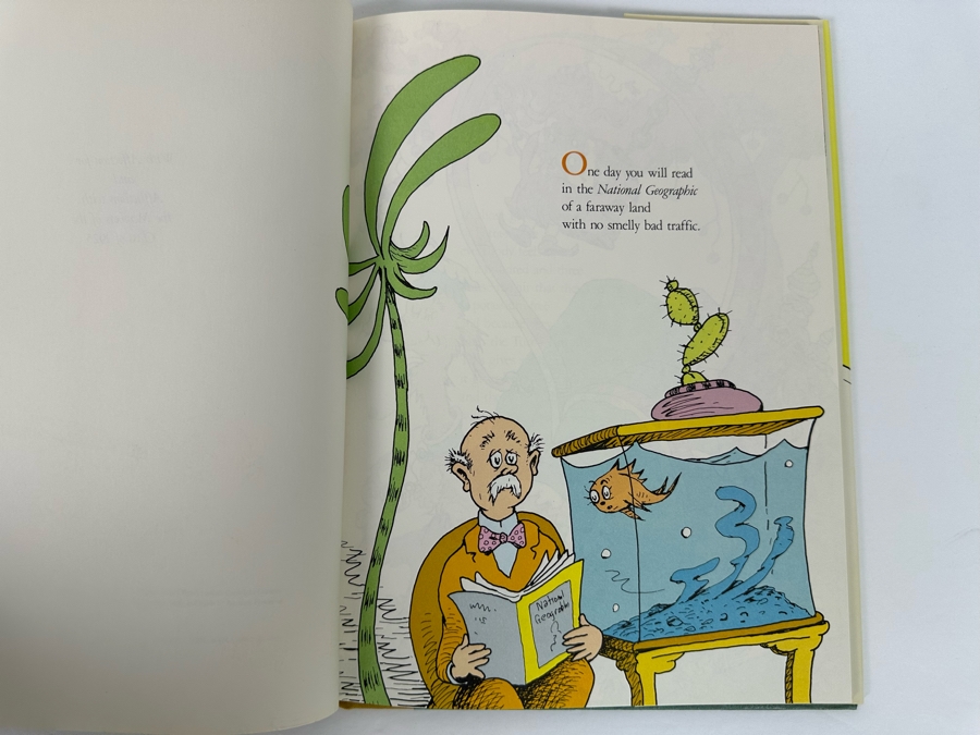 First Edition Hardcover Book You're Only Old Once! By Dr. Seuss A Book For Obsolete Children 1986 [Photo 6]