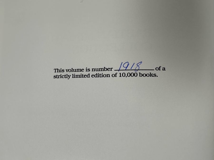 Signed Limited Edition Hardcover Book The Sebastian Miniature Collection Signed By Dr. Glenn S. Johnson And Woody Baston [Photo 12]