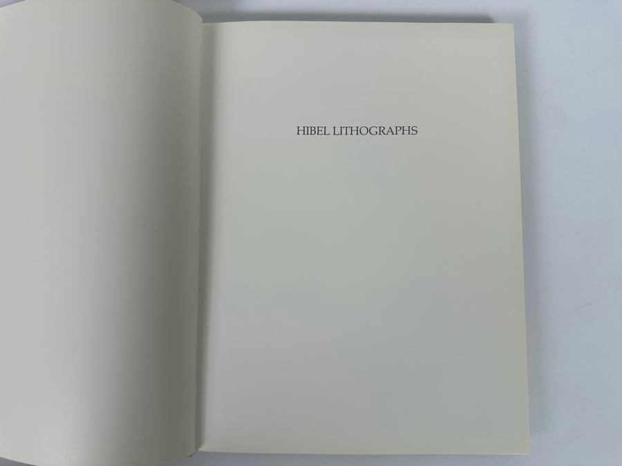 Signed First Priting Edition Hardcover Book Hibel Lithographs Signed By Edna Hibel 1977 [Photo 8]