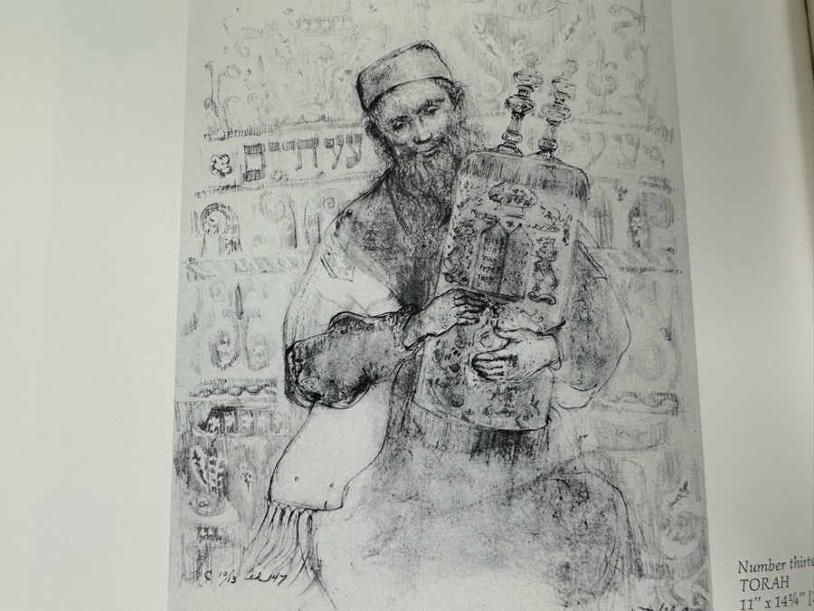 Signed First Priting Edition Hardcover Book Hibel Lithographs Signed By Edna Hibel 1977 [Photo 16]