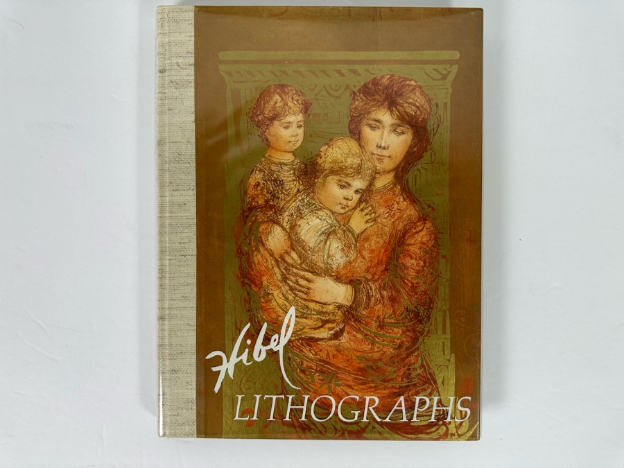 Signed Revised Edition Hardcover Book Hibel Lithographs Signed By Edna Hibel 1980 [Photo 4]