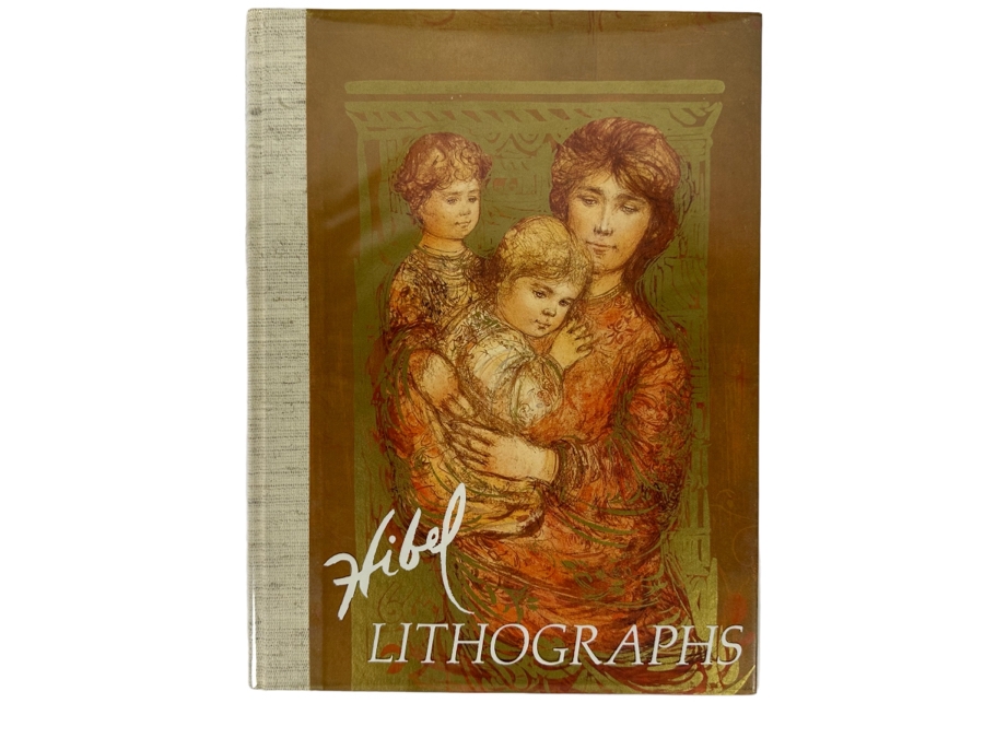 Signed Revised Edition Hardcover Book Hibel Lithographs Signed By Edna Hibel 1980 [Photo 3]