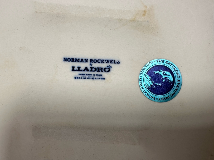 Limited Edition Norman Rockwell Court Jester Figurine By Lladro Numbered 454 Of 5,000 9H [Photo 13]