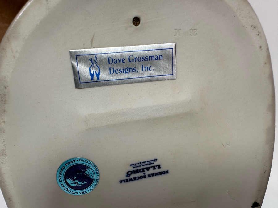 Limited Edition Norman Rockwell Court Jester Figurine By Lladro Numbered 454 Of 5,000 9H [Photo 15]