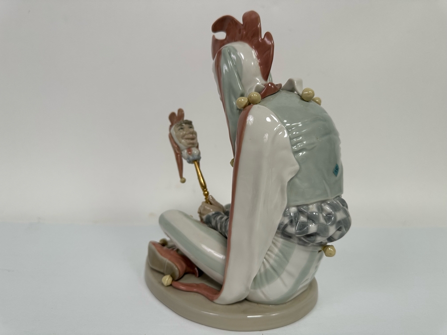 Limited Edition Norman Rockwell Court Jester Figurine By Lladro Numbered 454 Of 5,000 9H [Photo 7]