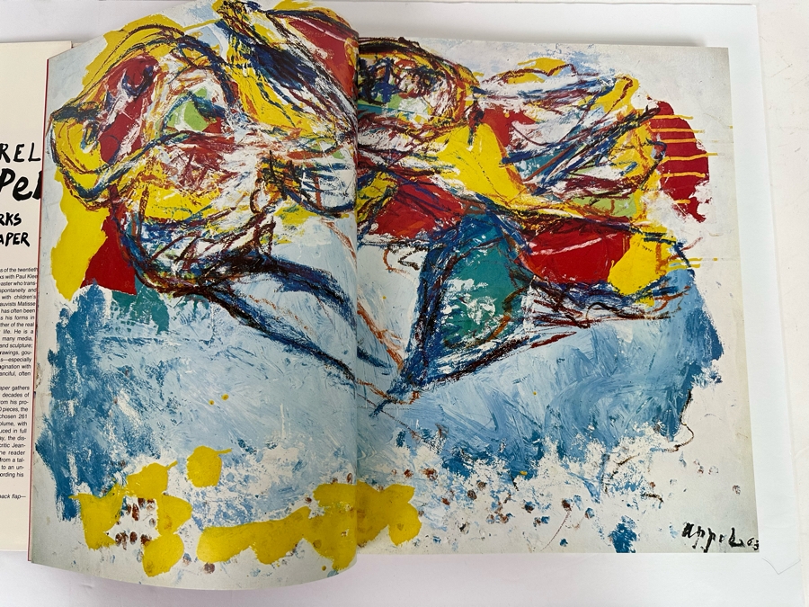 First Edition Hardcover Book Karel Appel Works On Paper 1980 [Photo 7]