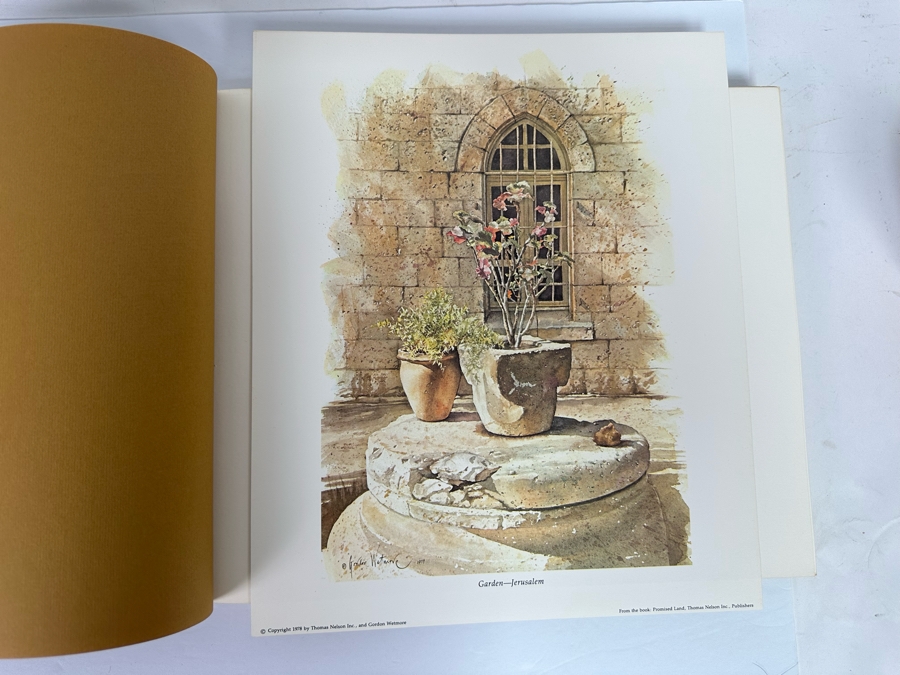 Limited First Edition Hardcover Book Promised Land By Leon Uris, Abba Eban & Gordon Wetmore 1978 [Photo 5]