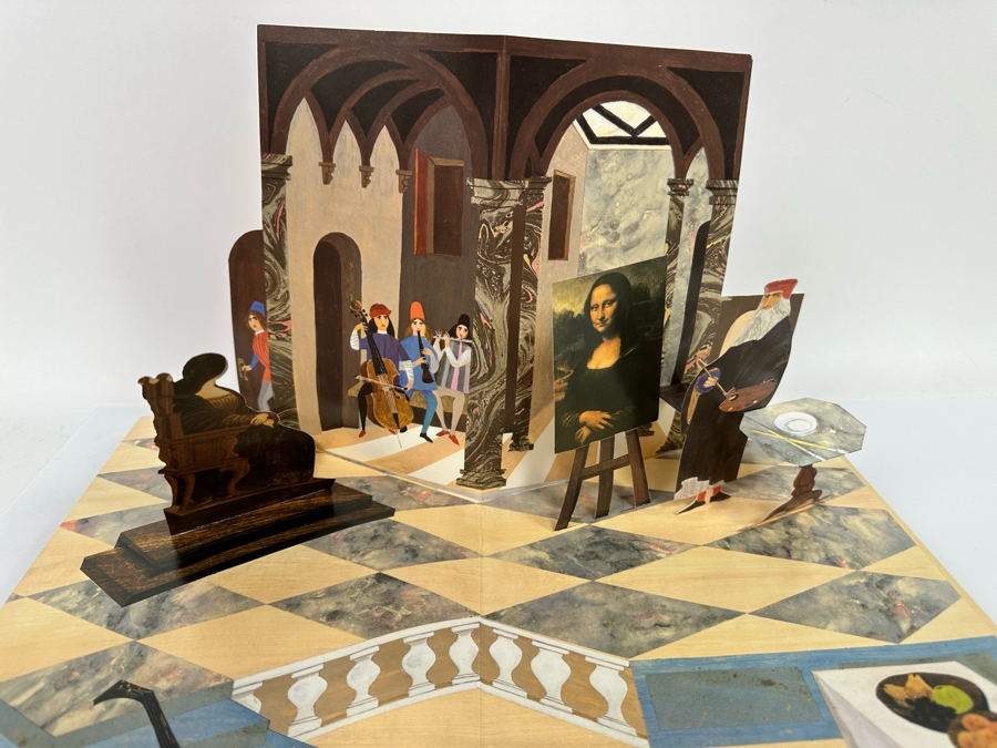 First Edition Leonardo Da Vinci Pop-Up Book 1984 [Photo 8]