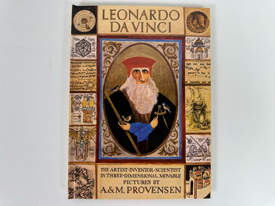 First Edition Leonardo Da Vinci Pop-Up Book 1984 [Photo 2]