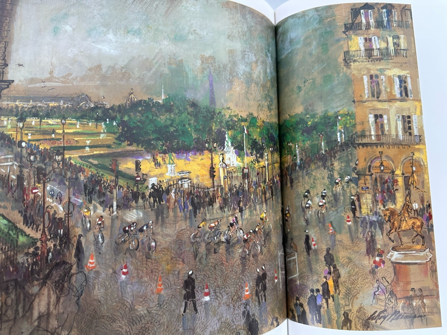 Signed First Edition Hardcover Book LeRoy Neiman An American In Paris Signed By LeRoy Neiman 1994 [Photo 13]