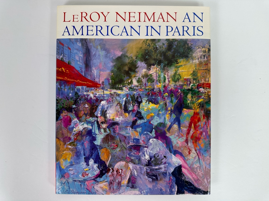 Signed First Edition Hardcover Book LeRoy Neiman An American In Paris Signed By LeRoy Neiman 1994 [Photo 4]