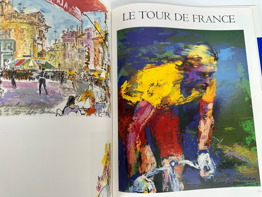Signed First Edition Hardcover Book LeRoy Neiman An American In Paris Signed By LeRoy Neiman 1994 [Photo 14]