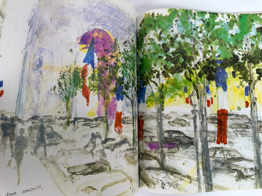 Signed First Edition Hardcover Book LeRoy Neiman An American In Paris Signed By LeRoy Neiman 1994 [Photo 15]