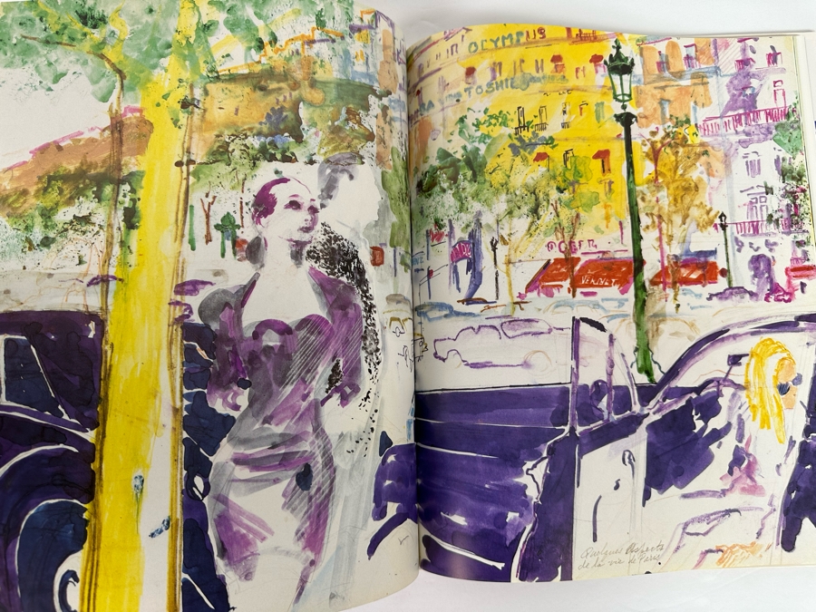 Signed First Edition Hardcover Book LeRoy Neiman An American In Paris Signed By LeRoy Neiman 1994 [Photo 16]