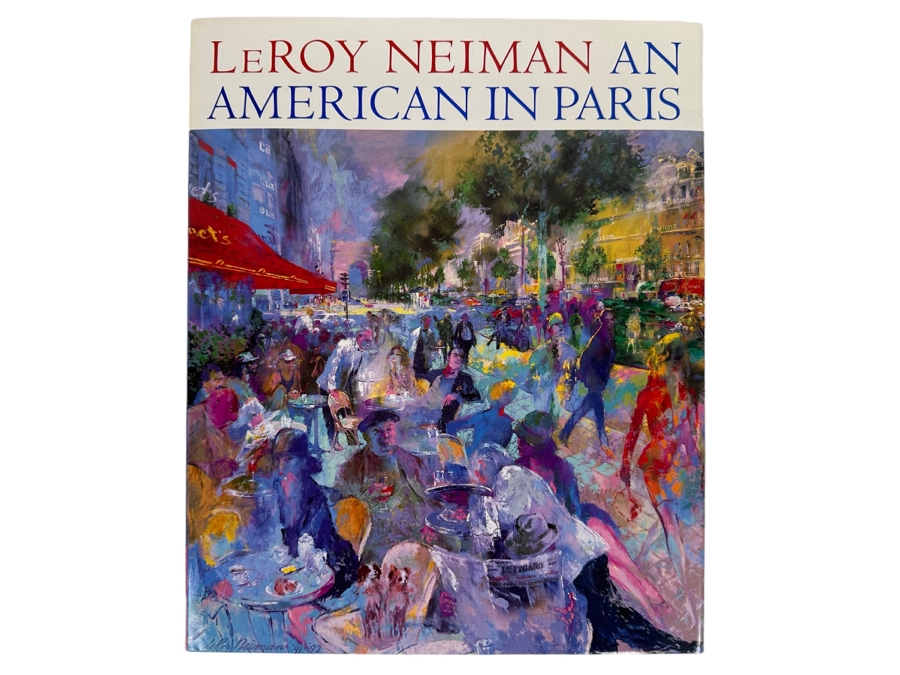 Signed First Edition Hardcover Book LeRoy Neiman An American In Paris Signed By LeRoy Neiman 1994 [Photo 3]