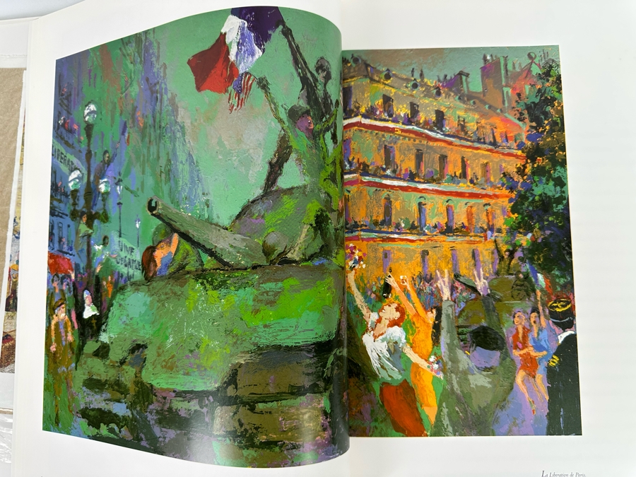Signed First Edition Hardcover Book LeRoy Neiman An American In Paris Signed By LeRoy Neiman 1994 [Photo 12]