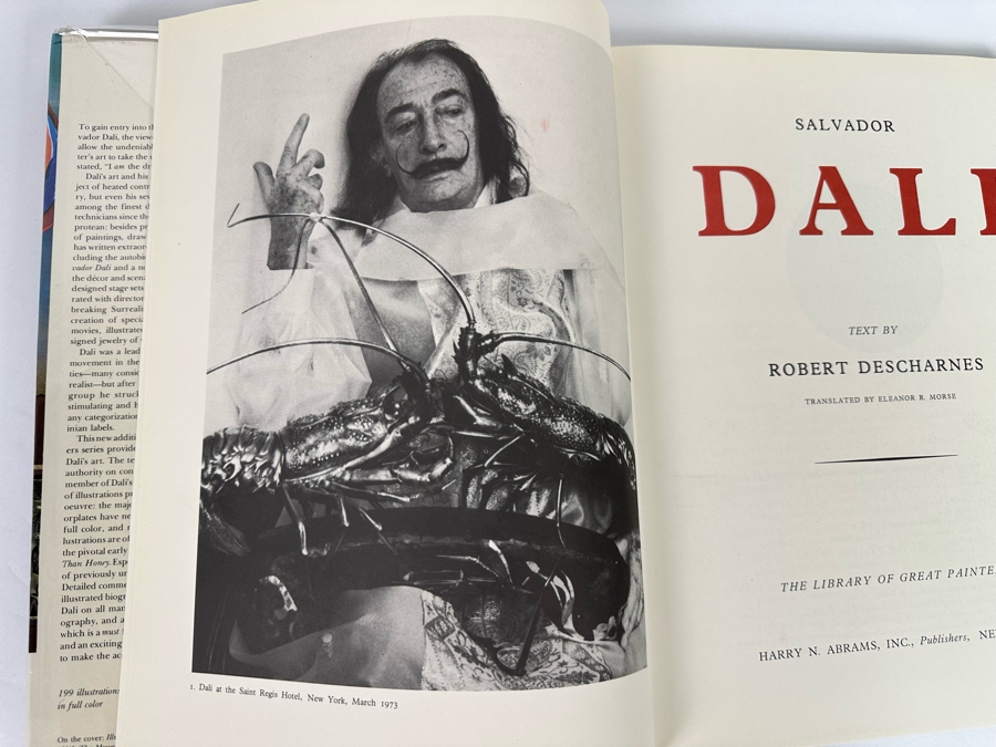 First Edition Hardcover Book Salvador Dali By Robert Descharnes 1976 [Photo 5]