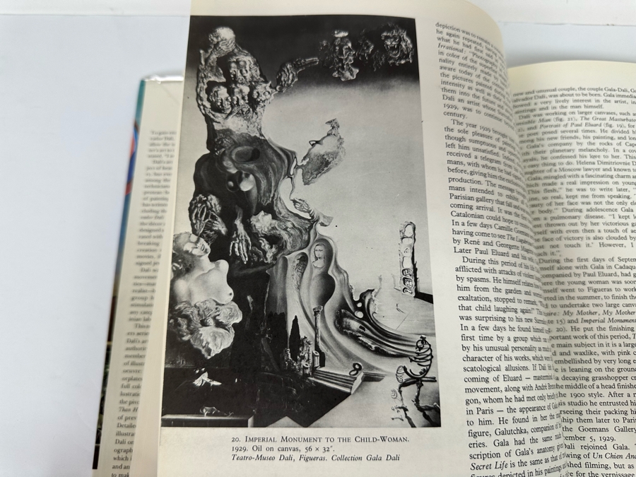 First Edition Hardcover Book Salvador Dali By Robert Descharnes 1976 [Photo 10]