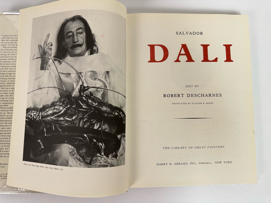 First Edition Hardcover Book Salvador Dali By Robert Descharnes 1976 [Photo 4]
