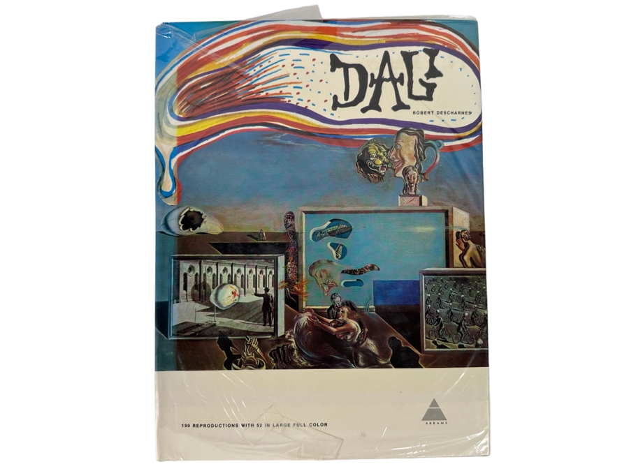 First Edition Hardcover Book Salvador Dali By Robert Descharnes 1976