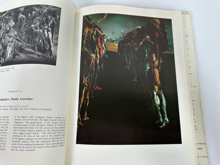 First Edition Hardcover Book Salvador Dali By Robert Descharnes 1976 [Photo 16]