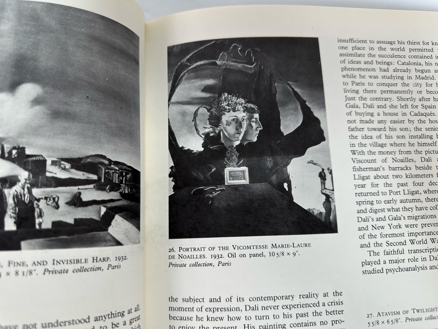 First Edition Hardcover Book Salvador Dali By Robert Descharnes 1976 [Photo 12]