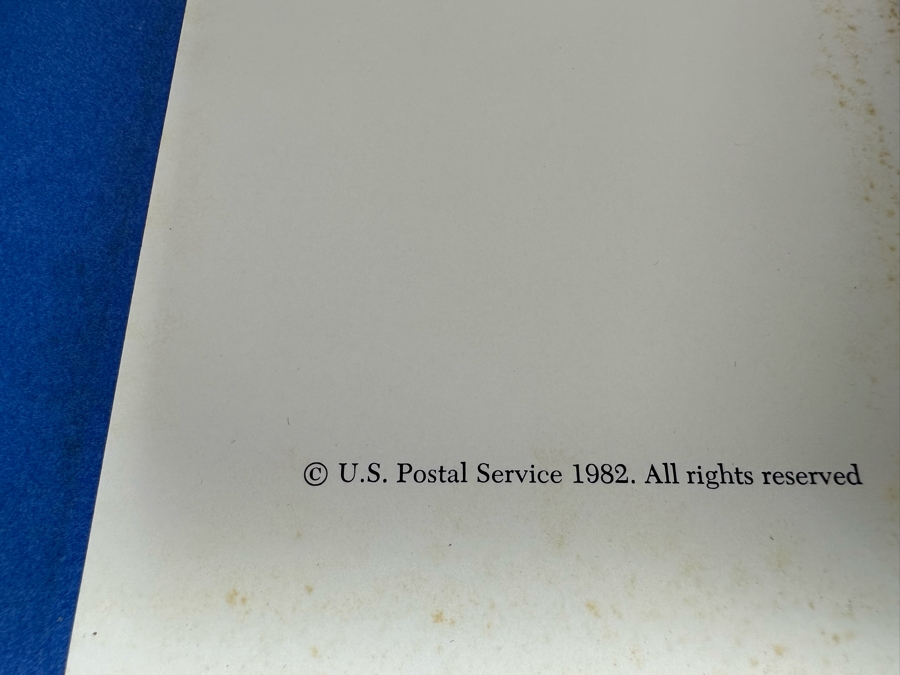 1982 U.S. Postal Service Birds And Flowers Of The Fifty States Hardcover Book With Mint Stamps [Photo 9]