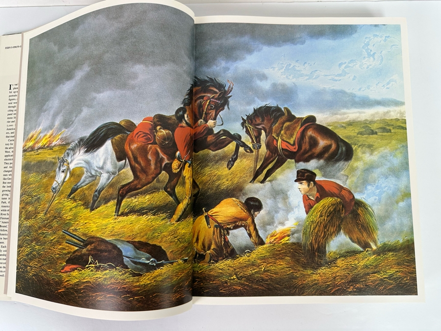 First Edition Hardcover Book The Great Book Of Currier & Ives' America 1979 [Photo 8]