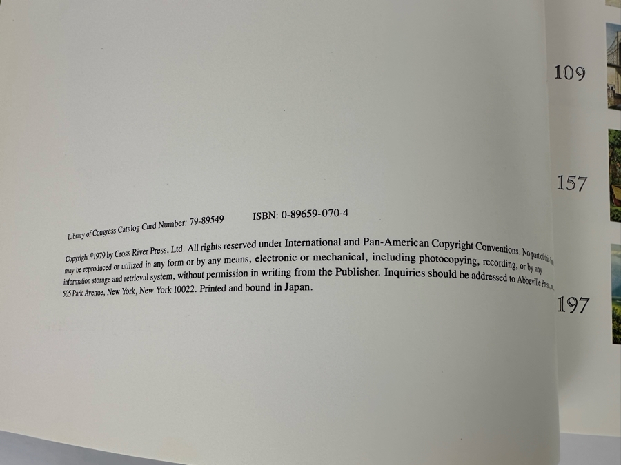 First Edition Hardcover Book The Great Book Of Currier & Ives' America 1979 [Photo 12]