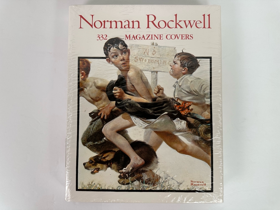 Sealed Norman Rockwell Hardcover Book 332 Magazine Covers Published By Artabras [Photo 2]