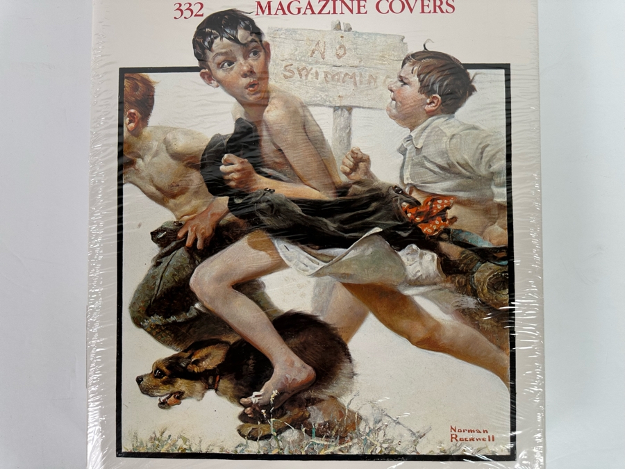 Sealed Norman Rockwell Hardcover Book 332 Magazine Covers Published By Artabras [Photo 4]