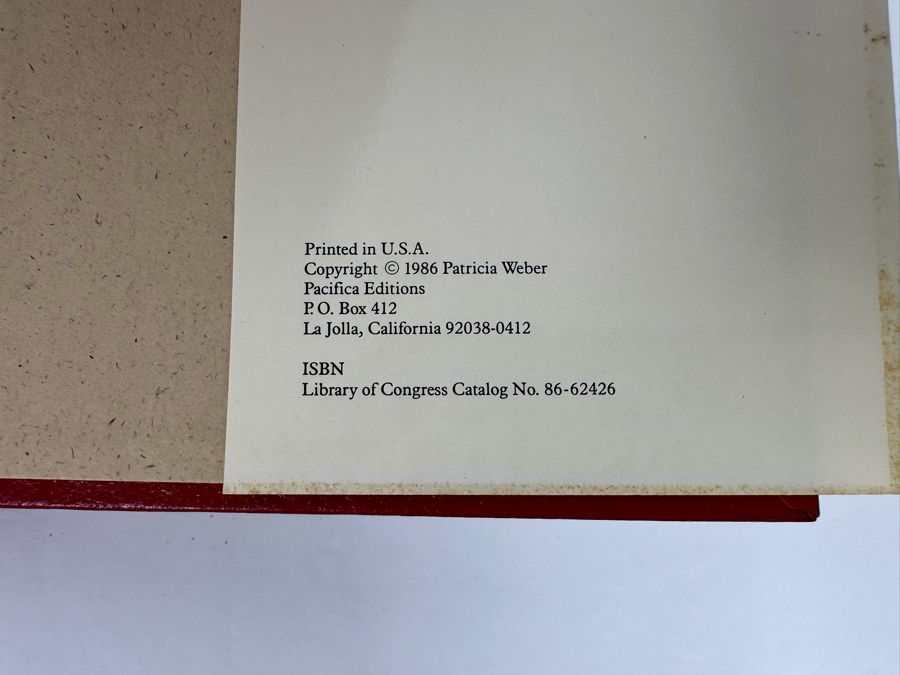 Limited First Edition Hardcover Book Xionflight By Patricia Weber 1986 [Photo 13]