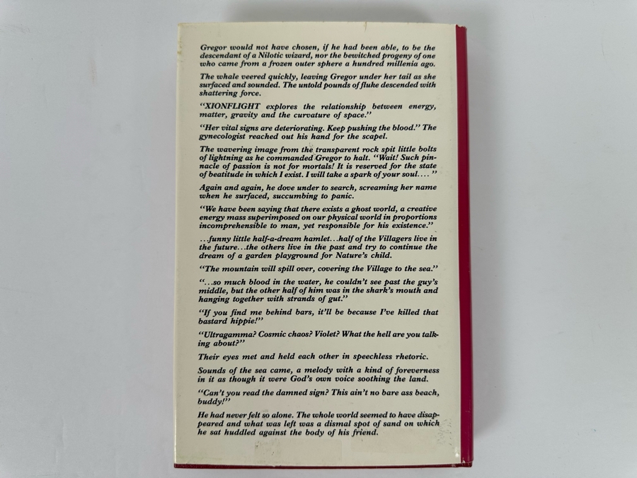 Limited First Edition Hardcover Book Xionflight By Patricia Weber 1986 [Photo 14]