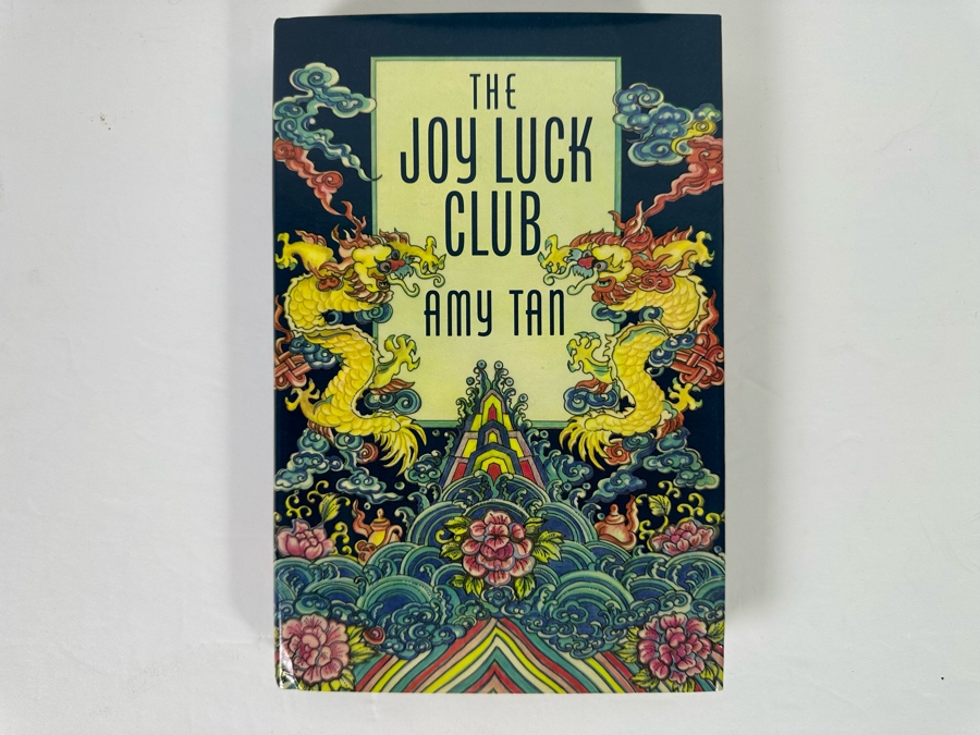 Signed First Edition Hardcover Book The Joy Luck Club Signed By Amy Tan 1989 [Photo 4]