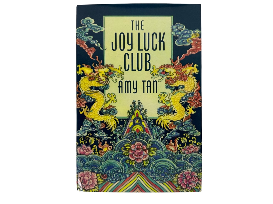 Signed First Edition Hardcover Book The Joy Luck Club Signed By Amy Tan 1989 [Photo 3]