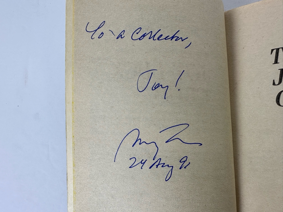 Signed Paperback Book The Joy Luck Club Signed By Amy Tan 1990 [Photo 6]