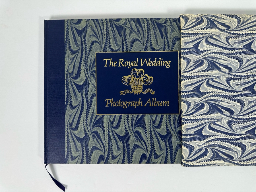 First Edition Hardcover Book With Slipcase By The Easton Press The Royal Wedding Photograph Album 1981 [Photo 5]