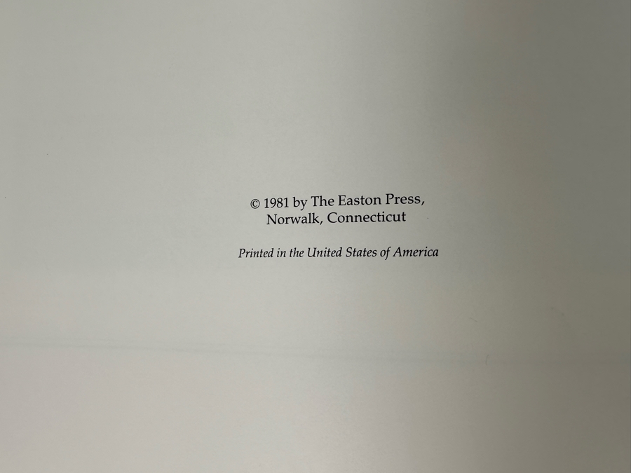 First Edition Hardcover Book With Slipcase By The Easton Press The Royal Wedding Photograph Album 1981 [Photo 9]