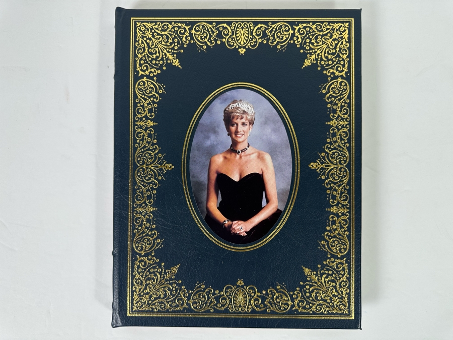 Easton Press First Commemorative Edition Leather Bound Hardcover Book Diana Princess Of Wales 1997 [Photo 2]