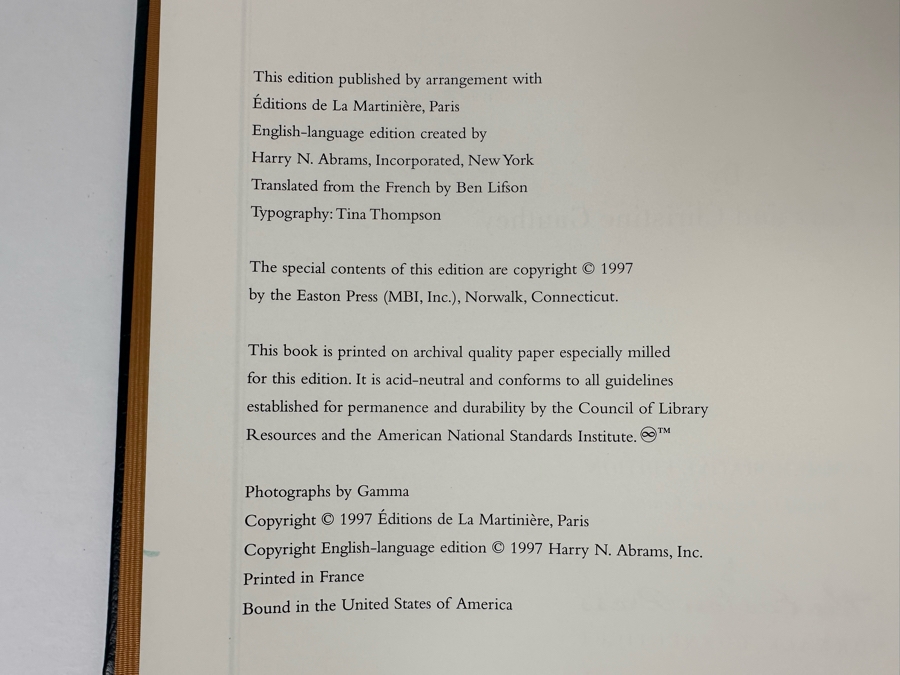 Easton Press First Commemorative Edition Leather Bound Hardcover Book Diana Princess Of Wales 1997 [Photo 4]