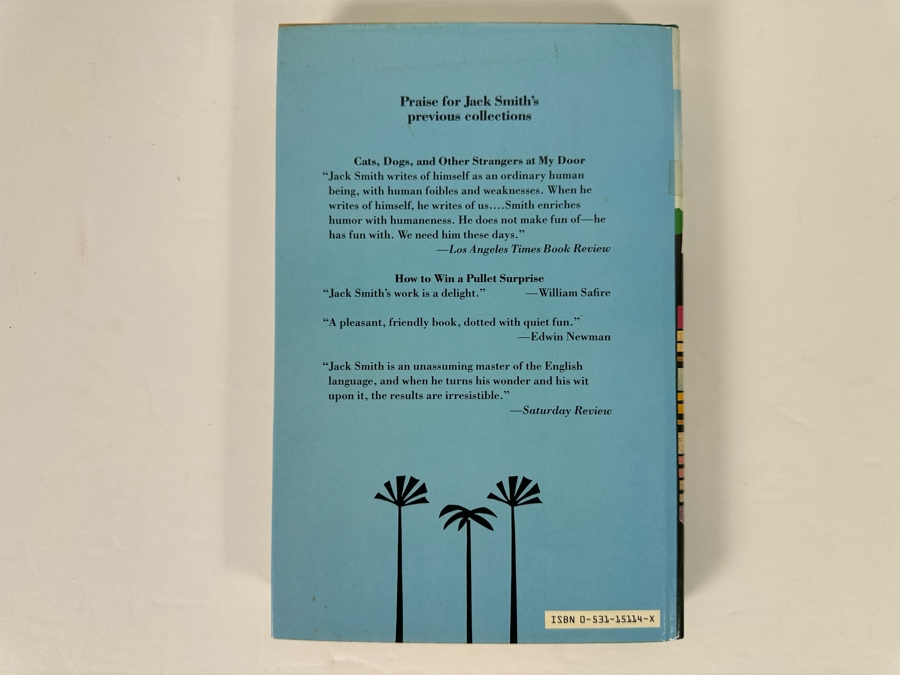 Signed First Edition Hardcover Book Alive In LaLaLand Signed By Jack Smith 1989 [Photo 12]