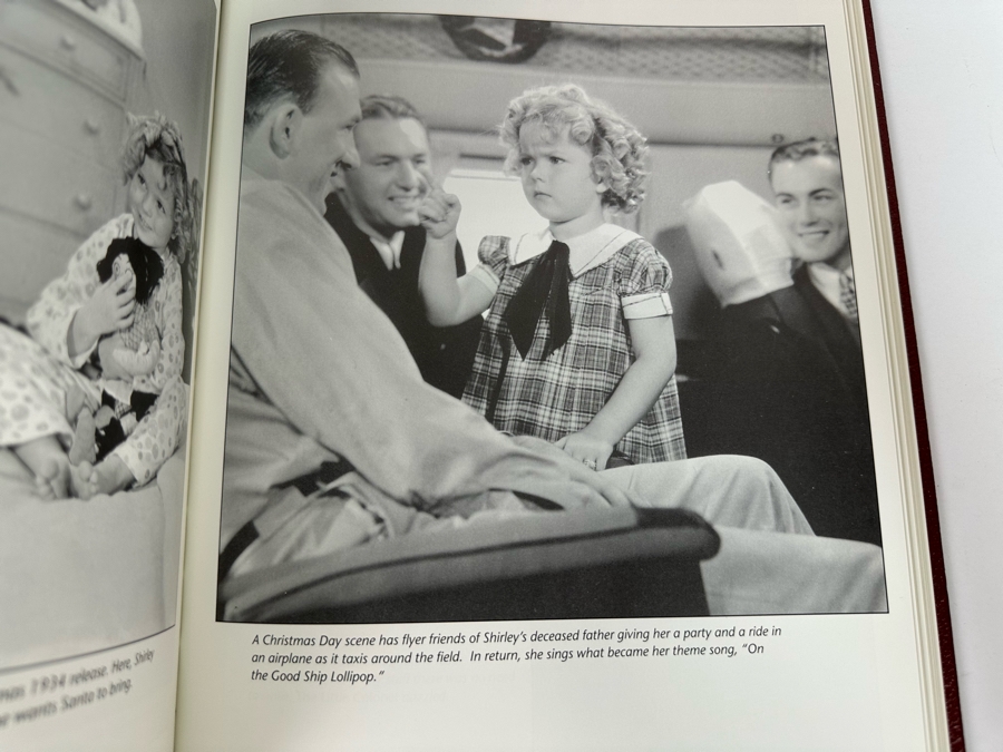 Signed Leather-Bound Hardcover Easton Press Book The Shirley Temple Scrapbook A Book Of Memories Personally Signed By Shirley Temple Black With Additional Certificate Of Authenticity Signed By Shirley Temple 2002 [Photo 22]