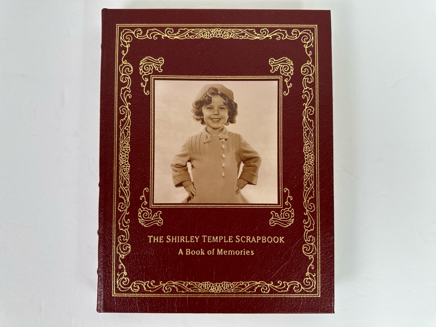 Signed Leather-Bound Hardcover Easton Press Book The Shirley Temple Scrapbook A Book Of Memories Personally Signed By Shirley Temple Black With Additional Certificate Of Authenticity Signed By Shirley Temple 2002 [Photo 5]