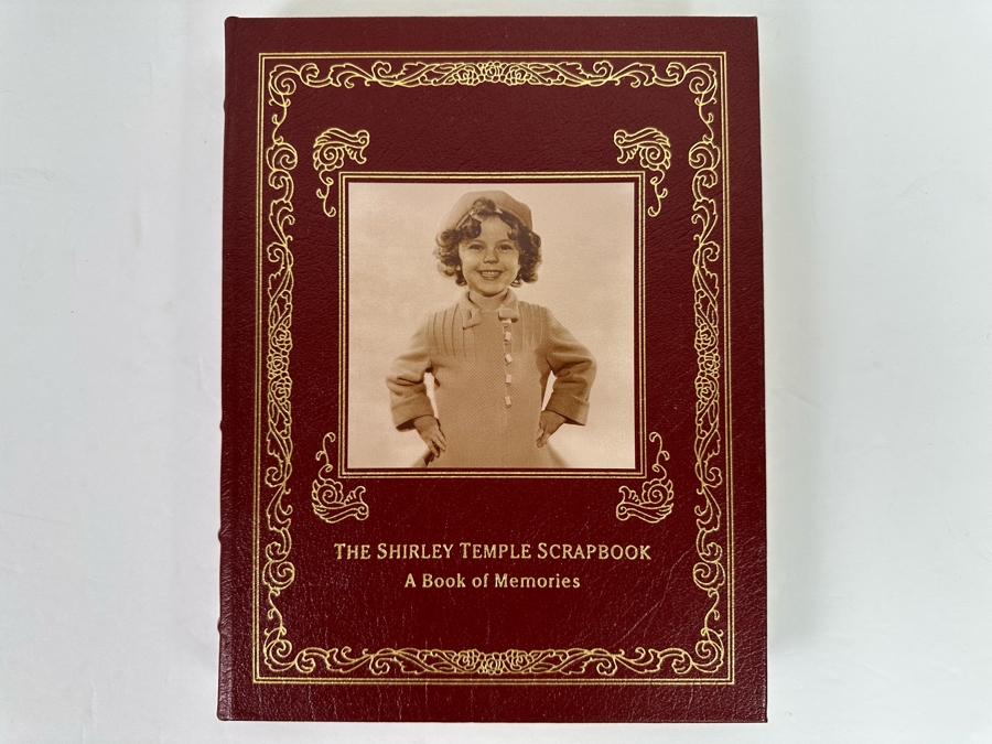 Signed Leather-Bound Hardcover Easton Press Book The Shirley Temple Scrapbook A Book Of Memories Personally Signed By Shirley Temple Black With Additional Certificate Of Authenticity Signed By Shirley Temple 2002 [Photo 4]